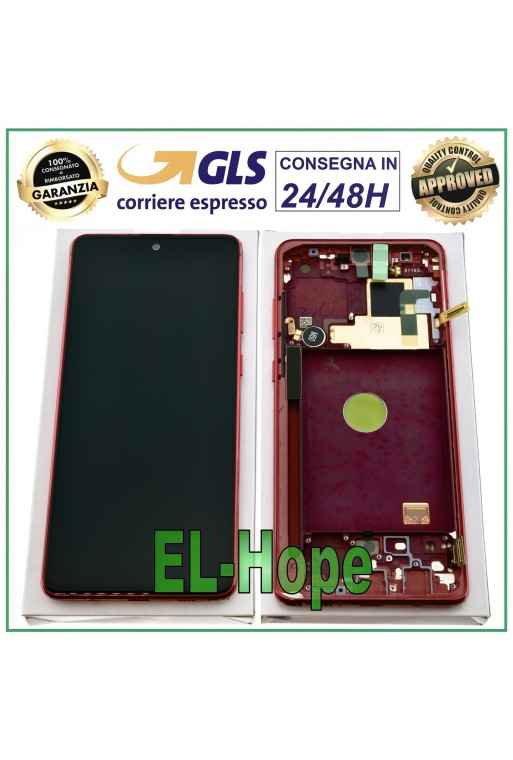 ORIGINAL LCD-DISPLAY SAMSUNG GALAXY NOTE 10 LITE SM-N770 F TOUCHSCREEN ROT